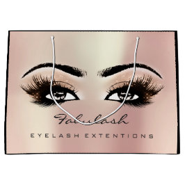 Rose Gold Lash Makeup Glitzer Schönheitskosmetik Große Geschenktüte