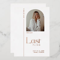 Rose Gold "Last Fling" Bachelorette Foto