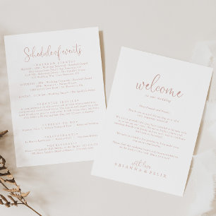 Rose Gold Liebe Extravagantes Script Hochzeitsschr