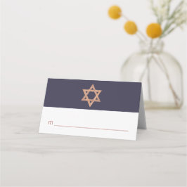 Rose Gold Magen David jede Gelegenheit Purim Party Platzkarte