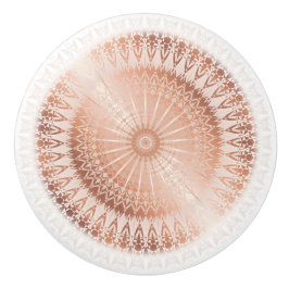 Rose Gold Mandala Keramikknauf