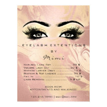 Rose Gold Marmor Makeup Augen Lashes Preise