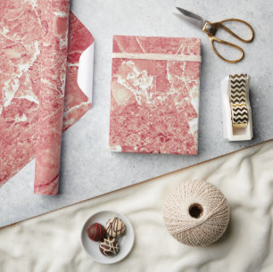 Rose Gold Marmor Textur Geschenkpapier