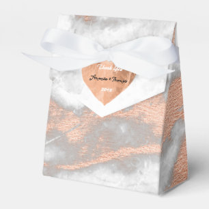 Rose Gold Marmorkupfer Herz 16. Gastgeschenk Hochz Geschenkschachtel