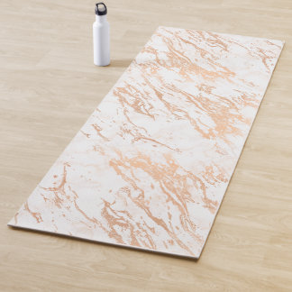 Rose Gold Marmormatte Yogamatte
