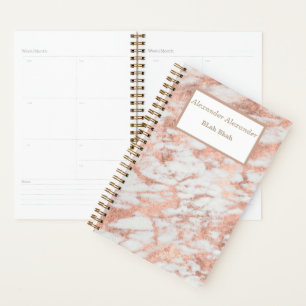 Rose Gold Marmorplaner Planer