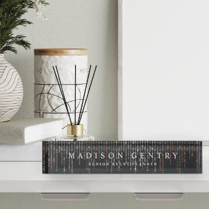 Rose Gold Marquee Namensplakette