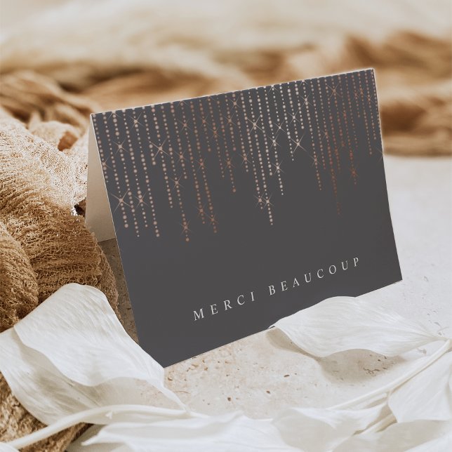 Rose Gold Marquee Vielen Dank (Von Creator hochgeladen)