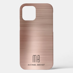 Rose Gold Metall-Monogramm Case-Mate iPhone-Hülle iPhone Hülle