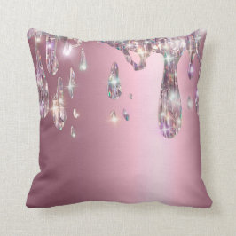 *~* ROSE GOLD Metallic AP7 Tropfen Drilling GLITZE Kissen