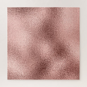 Rose Gold Metallic: Vintag Shine. Puzzle