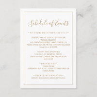 Rose Gold Minimalistisch Wedding Card