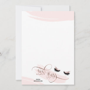 Rose Gold Mitteilungskarte