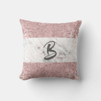 Rose Gold Moderne Glam Marmor & Glitzer Dekorativ