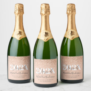 Rose Gold Moderne stilvolle Graduierungsparty Gefa