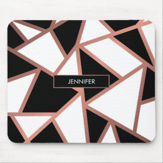 Rose Gold Mosaik Mousepad