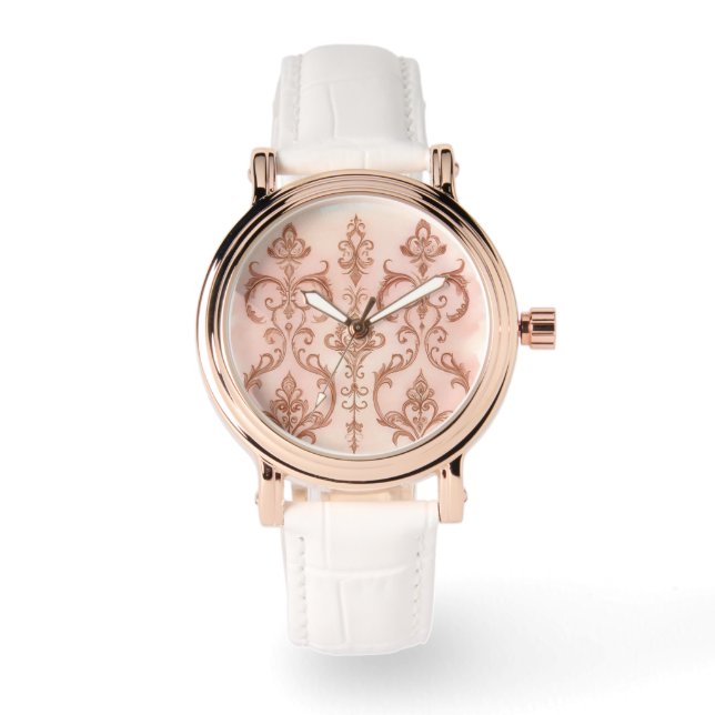 Rose Gold Mozaik, Classic, Women eWatch Armbanduhr (Vorderseite)