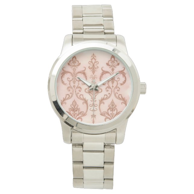 Rose Gold Mozaik, Classic, Women eWatch Armbanduhr (Vorderseite)