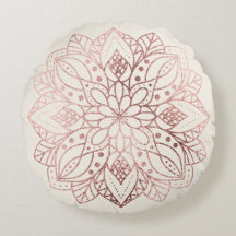 Rose Gold Natur Mandala