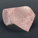 Rose Gold Neck Tie Sparkle Blush Glitzer Tropfen Krawatte<br><div class="desc">Krawatte mit Rose Gold Blush Glitzer Sparkle Tropfen Chic Pink Moderne Necktie - oder Hinzufügen Ihrer einzigartigen Text / Name - Make Your Special Gift - Neu vergrössern und verschieben oder entfernen und fügen Sie Text / Elemente mit Anpassungstool. Design von MIGNED. Bitte schauen Sie sich meine anderen Projekte an....</div>
