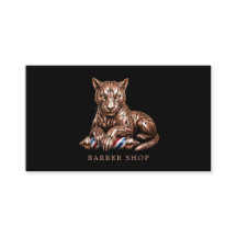 Rose Gold Panther Professionelles Barbier Shop Log