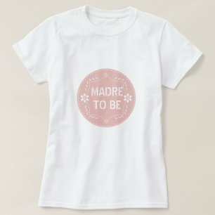 Rose gold papel picado Madre wird Kinderdusche T-Shirt