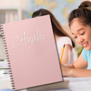 Rose Gold Personalisiert Notizblock