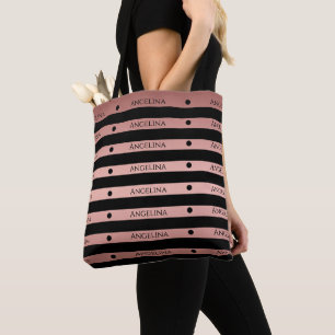 Rose Gold Personalisierter Druck Überall Streife