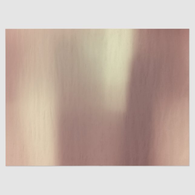Rose Gold Pink Blush Glam Metallic Minimal Seidenpapier (Vorderseite)