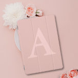 Rose Gold Pink Einfache Monogram iPad Abdeckung iPad Pro Cover<br><div class="desc">Liebe rosa und Monogramme und ein iPad,  das eine intelligente Abdeckung benötigt? Dies hat Sie abgedeckt (und Ihr iPad)</div>
