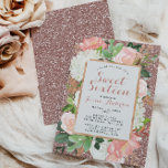 Rose Gold Pink Glitzer 16 . Geburtstag in Aquarell Einladung<br><div class="desc">Feiern Sie Ihren besonderen Tag mit unseren Watercolor Rose Gold Pink Glitzer 16 . Geburtstag Einladungen. Personalisieren Sie mit Ihren Party-Informationen,  um eine von einer freundlichen Einladung,  dass Ihre Familie und Freunde sicher sind,  Liebe zu schaffen.</div>