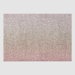 Rose Gold Pink Glitzer Seidenpapier