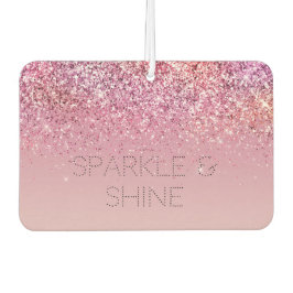 Rose Gold Pink Gold Glitzer Sparkone Autolufterfrischer