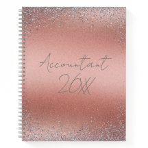 Rose Gold Pinsel Glitzer Monogram |