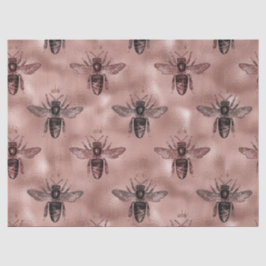 Rose Gold Queen Bee Decoupage Seidenpapier