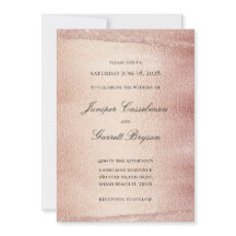 Rose Gold Rhapsody Wedding Elegante Sparkling Gold