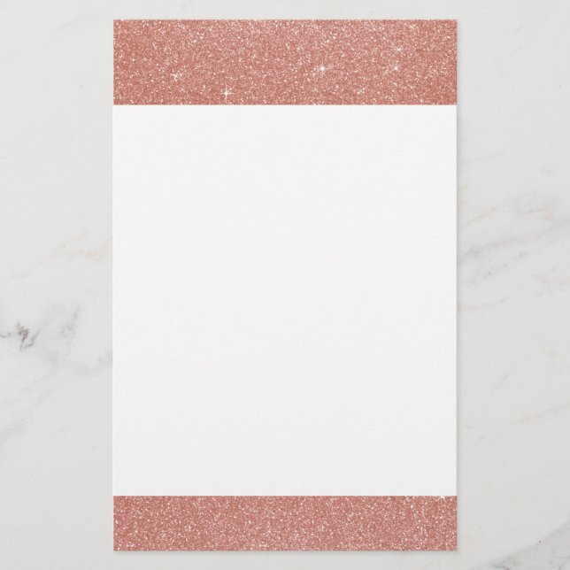 Rose Gold - Rosa Glitzer und Sparkor (Vorderseite)