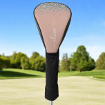 Rose Gold Rosa Rosa Silberne Glitzer Monogram Girl Golf Headcover<br><div class="desc">Rose Gold - Blush Pink und Silver Sparkle Glitzer Script Monogram Name Golf Driver Cover. Das macht den perfekten 16 Geburtstag,  Hochzeit,  Brautparty,  Jubiläum,  Babydusche oder Junggeselinnen-Abschied Geschenk für jemanden,  der Lieben glamourösen Luxus und schicke Stile.</div>