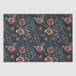 Rose Gold Rose Seidenpapier