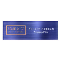 Rose Gold Sapphire Cobalt Blauer Brandname Weiß