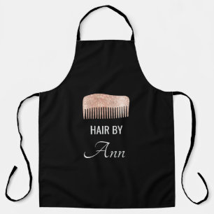Rose GOld Sequin Hair Stylist Comb Schürze