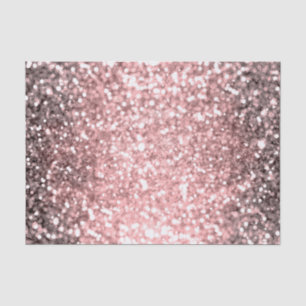 Rose Gold Sparkle Lights Girls Glittery Sparkly Seidenpapier