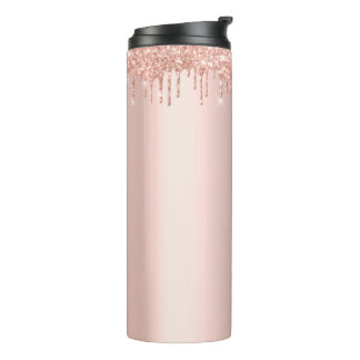 Rose Gold Stainless Steel Tumbler 20oz Thermosbecher