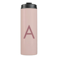 Rose Gold Staub Modernes Monogramm Anfangsbuchstab