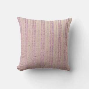Rose Gold Streifen Decorative Kissen