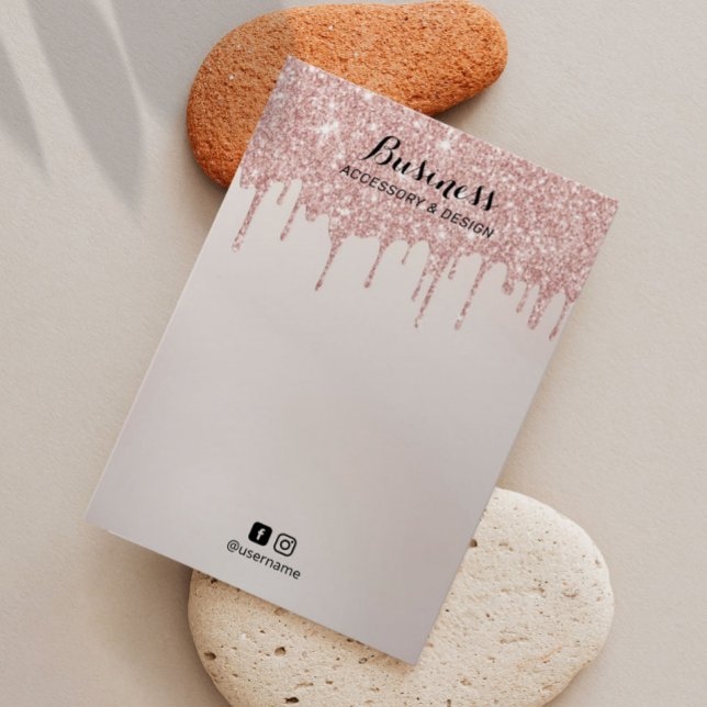 Rose Gold Tropfen erwischen Schmuckstück-Anzeige (Von Creator hochgeladen)