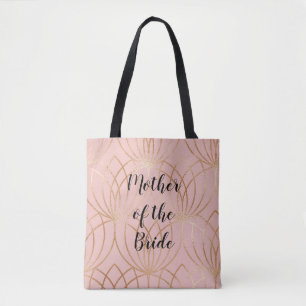 Rose Gold und Blush Mutter der Bride-Tasche