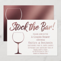 Rose Gold und Weiß Stock die Dusche der Bar