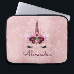 Rose Gold Unicorn Sparkle Princess Monogram Name Laptopschutzhülle<br><div class="desc">Rose Gold Unicorn Sparkle Princess Monogram Name Girly Monogram Case. Dieser Fall kann auf Ihren Vornamen angepasst werden. Bitte kontaktieren Sie den Designer,  um passende Artikel zu erhalten.</div>