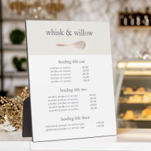 Rose Gold Whisky | Bäckereimenü oder Preisliste